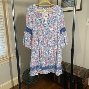 (NWT) Crown & Ivy paisley dress